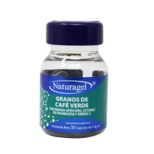 GRANOS DE CAFE VERDE/MANGO AFRICANO/CETONAS DE FRAMBUESA/OMEGA 3 1.3GR CAP C/30 *NTG*