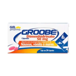 GROOBE 50MG CAP C/24 *GLP*