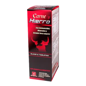 CARNE Y HIERRO ELIXIR&TAB 240ML/C/16 *FTF*