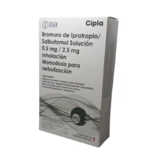 IPRATROPIO/SALBUTAMOL 0.5/2.5MG/2.5ML AMP C/10 *ZEU* P/NEBULIZAR