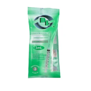 JERINGA VERDE 3ML.(21X32MM) BOLSA C/3 *DEN*