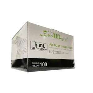 JERINGA NEGRA 10ML.(22X32MM) C/100*JAY*