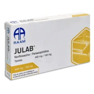 JULAB 400MG/100MG TAB C/8 *RAM*