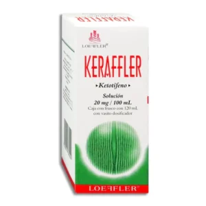 KERAFFLER 20MG/100ML SOL. 120ML *LOE*+