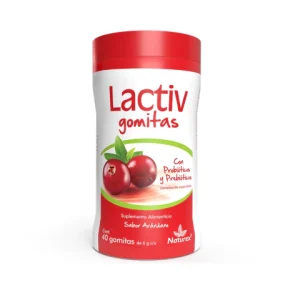 LACTIV GOMITAS 6MG FCO C/40 SABOR ARANDANO *NTX*