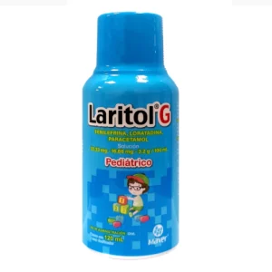 LARITOL-G PED 33.33/16.66/3.2G/100ML SOLUC 120ML *MVE*
