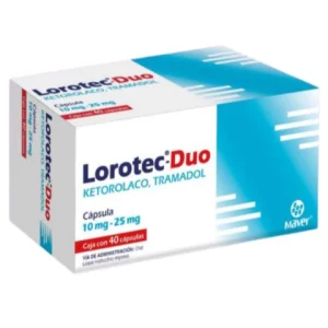 LOROTEC DUO 10/25MG CAP C/40*MVE*