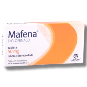 MAFENA 50 MG. C/20 GRAG. *MVE*