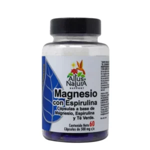 MAGNESIO/ESPIRULINA 500MG CAP C/60 *ATN*