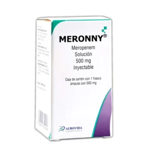 MERONNY 500MG SOLUC INY C/1 *AUR*