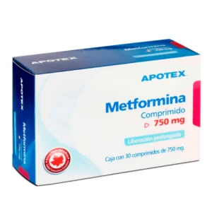 METFORMINA XR 750MG COMP C/30 *PAP*