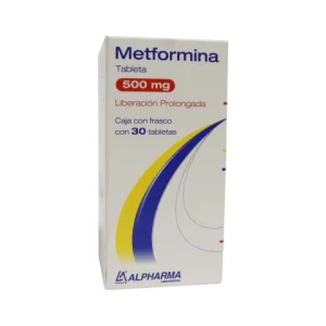 METFORMINA 500MG TAB LP C/30 *ALP*