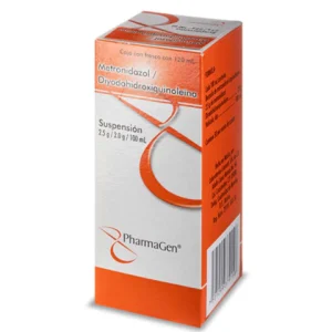 METRONIDAZOL/DIYODOHIDROXIQUINOLEINA 2.5/2.0GR SUSP 120ML *PHG*