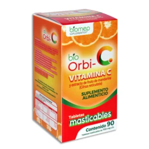 BIO-ORBI C 700MG TAB MASTICABLE FCO C/90*BMP*