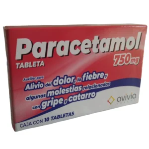 PARACETAMOL 750 MG TABS C/10*AVI*