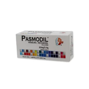 PASMODIL 20MG/2.5GR/5ML SOL. INY. C/1 *COL*