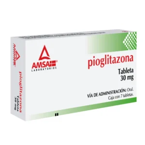 PIOGLITAZONA 30MG TAB C/7 *ANT* L