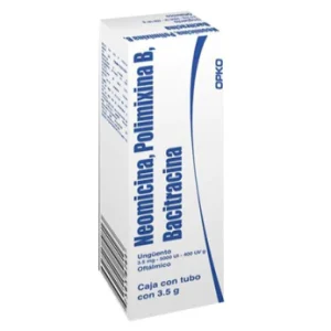 NEOMICINA,POLIMIXINA B,BACITRACINA UNG OFT 3.5GR *EXK* 3.5/5000UI/400UI/1GR