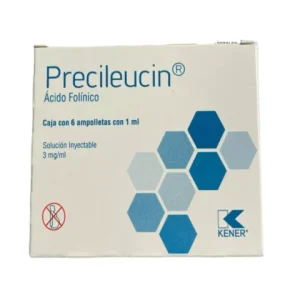 PRECILEUCIN 3MG/ML SOLUC INY C/6 *KNR*