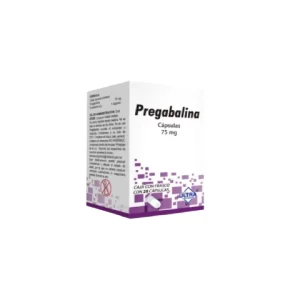 PREGABALINA 75MG CAP C/28 *ULT*