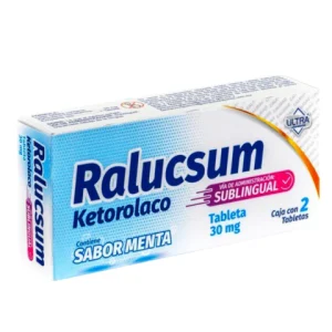 RALUCSUM 30MG TAB SL C/2 *ULT*