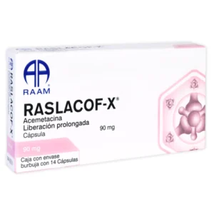RASLACOF-X 90MG CAP C/14 *RAM*