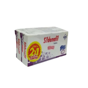 SILDENAFIL 100MG TAB C/8 *ULT* 2X1