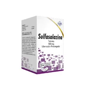 SULFASALAZINA 500MG TAB L.P C/60*ULT*