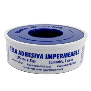 TELA ADHESIVA 1.25CMX5.0MTS C/1 *QRM*