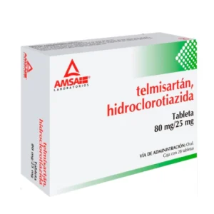 TELMISARTAN/HIDROCLOROTIAZIDA 80/25MG TAB C/28*ANT* L