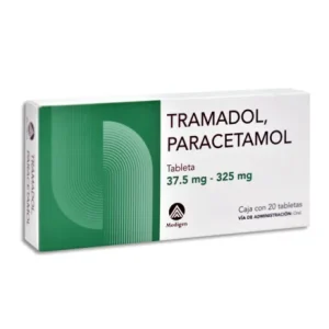 TRAMADOL/PARACETAMOL 325MG/37.5MG TAB C/20 *MVE* PE