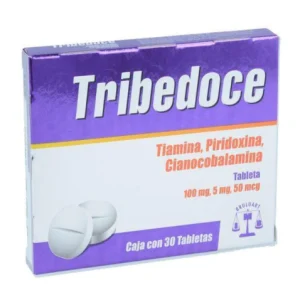 TRIBEDOCE 100/5MG/50MCG TAB. C/30 *BRU*