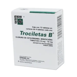 TROCILETAS B LIMON C/12 TAB. *STR*