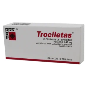 TROCILETAS CEREZA 1.45MG TAB C/10 *STR*
