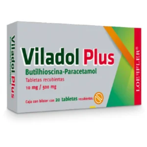 VILADOL PLUS 10/500MG TABS RECUBIERTAS C/20 *LOE*PI