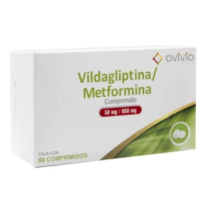 VILDAGLIPTINA/METFORMINA 50MG/850MG TAB C/60*AVI*
