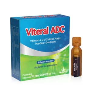 VITERAL ADC INGERIBLE C/10 AMP C/5ML *NTX*