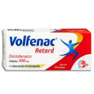 VOLFENAC RETARD 100MG TAB LP C/20 *COL*