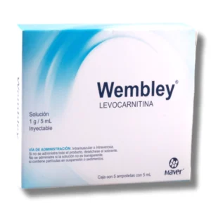 WEMBLEY 1GR/5ML SOL INY C/5 *MVE*