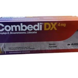 COMBEDI DX 100/100/5MG/1ML 4/30MG/2ML SOL INY C/3 *ANT*